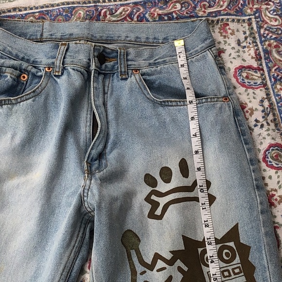 Vintage California Coast Print Jeans - Picture 10 of 14